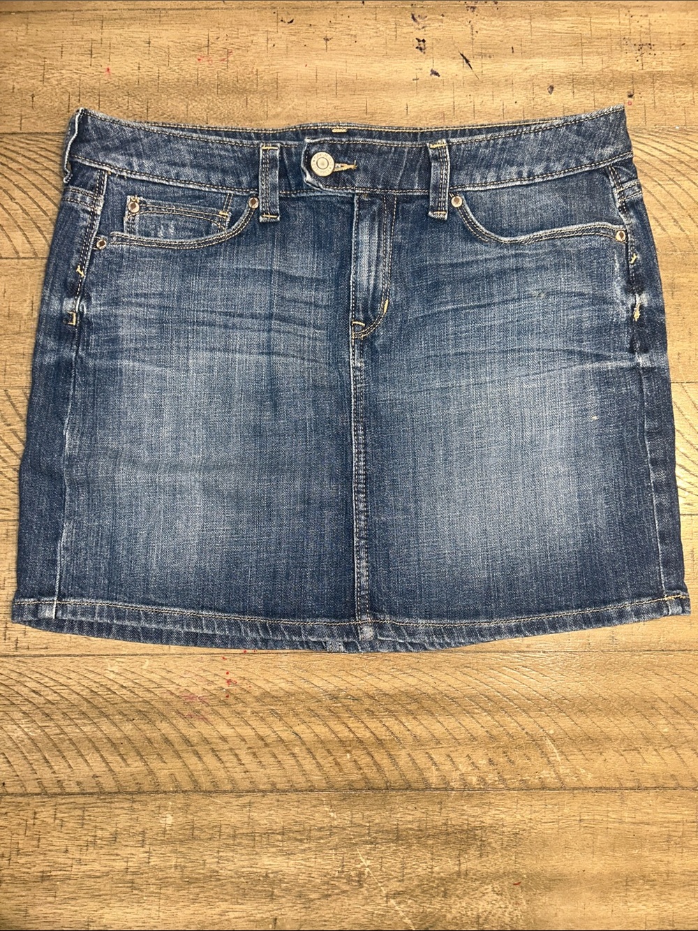 Gap denim jean skirt size 8